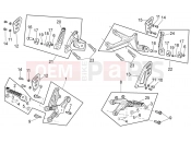 APRILIA Tuono V4 1000 R APRC ABS Foot rests