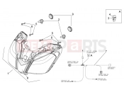 APRILIA Tuono V4 1000 R APRC ABS fényszóró
