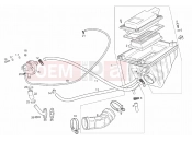 DERBI Terra 125 Filter holder