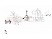 DERBI Terra 125 Drive shaft