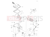 KAWASAKI MULE SX (KAF400PLF) Air Cleaner