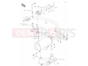 KAWASAKI MULE SX (KAF400PLF) Muffler(s)