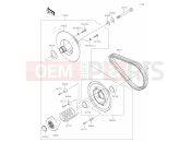 KAWASAKI MULE SX (KAF400PLF) Driven Converter/Drive Belt
