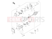 KAWASAKI MULE SX (KAF400PLF) Starter Motor