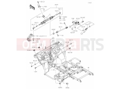KAWASAKI MULE SX (KAF400PLF) Frame