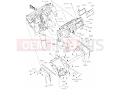 KAWASAKI MULE SX (KAF400PLF) Frame Fittings(Front)