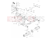 KAWASAKI MULE SX (KAF400PLF) Swingarm