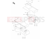 KAWASAKI MULE SX (KAF400PLF) Rear Fender(s)