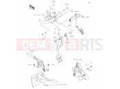 KAWASAKI MULE SX (KAF400PLF) Brake Pedal
