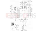 HUSQVARNA 701 Enduro (F2675T1) [US] FRONT FORK DISASSEMBLED|Frame|01