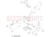 HUSQVARNA 701 Enduro (F2675T1) [US] EXHAUST SYSTEM|Frame|05