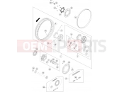 HUSQVARNA 701 Enduro (F2675T1) [US] REAR WHEEL|Frame|10