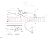 DUCATI 2005 Monster 620 Dark Single Disc CLUTCH MASTER CYLINDER » CLUTCH