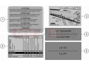 HUSQVARNA 2020 Street 701 Supermoto (F2675T3) [US] TECHNIC INFORMATION STICKER|Frame|80