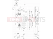 HUSQVARNA 2020 Offroad FC 350 (F2201T1) [EU] SHOCK ABSORBER DISASSEMBLED|Frame|04