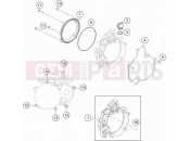 HUSQVARNA 2020 Offroad TC 50 (F2001T4) [EU] CLUTCH COVER|Engine|30