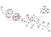 HUSQVARNA 2020 Offroad TC 50 (F2001T4) [EU] TRANSMISSION|Engine|33