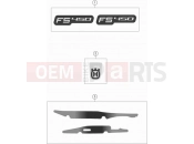 HUSQVARNA 2021 Street FS 450 (F2303U0) [EU] DECAL|Frame|08