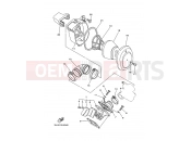 YAMAHA RT100 RT100M (3ULB) 2000 INTAKE