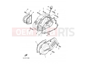 YAMAHA RT100 RT100M (3ULB) 2000 CRANKCASE COVER 1