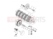 YAMAHA RT100 RT100M (3ULB) 2000 CLUTCH