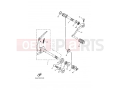 YAMAHA RT100 RT100M (3ULB) 2000 SHIFT SHAFT