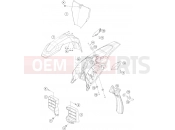 HUSQVARNA 2021 Offroad EE 5 (F3001U7) [EU] MASK, FENDERS|Frame|08