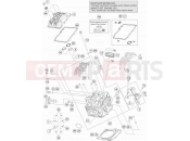 KTM 1290 Super Adventure R TKC (F9903T7) [EU] 2020 CYLINDER HEAD FRONT