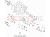 KTM 450 SX-F Factory Edition (F8475T1) [US] 2020 LUBRICATING SYSTEM