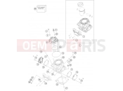 KTM 300 XC TPI (F6475U5) [US] 2021 CYLINDER, CYLINDER HEAD