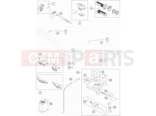 KTM 250 XC-W TPI (F7375U4) [US] 2021 HANDLEBAR, CONTROLS
