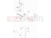 KTM 250 XC-W TPI (F7375U4) [US] 2021 INSTRUMENTS / LOCK SYSTEM