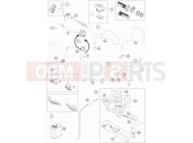 KTM 300 EXC SIX DAYS TPI (F7403U2) [EU] 2021 HANDLEBAR, CONTROLS