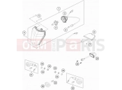 KTM 300 EXC SIX DAYS TPI (F7403U2) [EU] 2021 LIGHTING SYSTEM