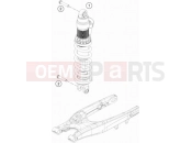KTM 300 EXC CKD (F7440U6) [BR] 2021 SHOCK ABSORBER