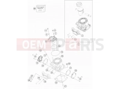 KTM 300 EXC CKD (F7440U6) [BR] 2021 CYLINDER, CYLINDER HEAD
