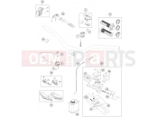 KTM 350 EXC-F SIX DAYS CKD (F8287U2) [CN] 2021 HANDLEBAR, CONTROLS