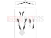 KTM 350 EXC-F SIX DAYS CKD (F8287U2) [CN] 2021 DECAL