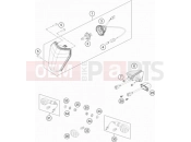 KTM 350 EXC-F (F8203U9) [EU] 2021 LIGHTING SYSTEM