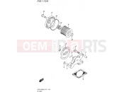 SUZUKI GSX-R125XA L9 (2019) (P21,DL33AZK) 170A - OIL PUMP