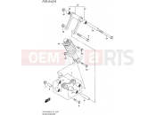 SUZUKI GSX-R125XA L9 (2019) (P21,DL33AZK) 543A - REAR CUSHION LEVER