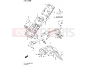SUZUKI GSX-R125XA L9 (2019) (P21,DL33AZK) 474B - REAR FENDER