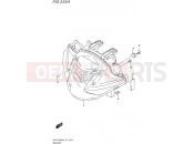 SUZUKI GSX-R125XA L9 (2019) (P21,DL33AZK) 333A - HEADLAMP