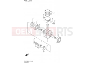 SUZUKI GSX-R125XA L9 (2019) (P21,DL33AZK) 120A - CRANKSHAFT