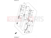 SUZUKI GSX-R125XA L9 (2019) (P21,DL33AZK) 521A - FRONT FORK DAMPER