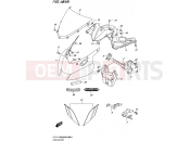SUZUKI GSX-R125XA L9 (2019) (P21,DL33AZK) 481A - COWLING BODY