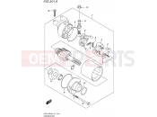 SUZUKI GSX-R125XA L9 (2019) (P21,DL33AZK) 301A - STARTING MOTOR