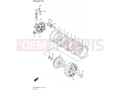 SUZUKI GSX-R125XA L9 (2019) (P21,DL33AZK) 201A - CLUTCH