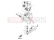 YAMAHA Aerox 50 YQ 50 YQ50 AEROX (5HE3) 1999 RESERVOIR A CARBURANT