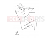 YAMAHA Aerox 50 YQ 50 YQ50 AEROX (5HE3) 1999 GUIDON & CABLE